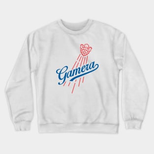 GAMERA - Baseball style Crewneck Sweatshirt